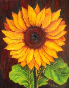 Kansas Sunflower Painting