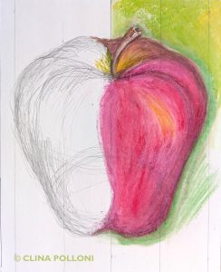 Painting Class-Structural Drawing to Color of an Apple.
