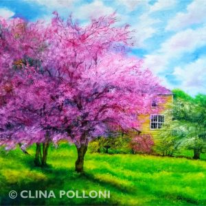 Cherry Blossom Trees Painting