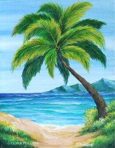 Painting Class-Palm Tree.