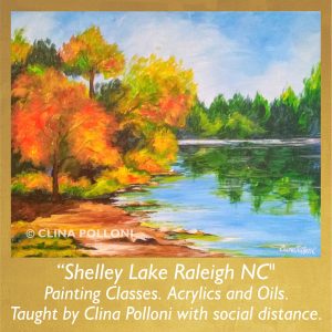 Painting Class-Shelley Lake Raleigh NC