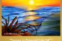 Sunset in Emerald Isle NC Painting