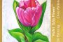 Violet Tulip Flower Painting
