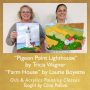 Tricia Wagner-Lighthouse-Laurie Boyette-Farm House-Laurie Boyette-Painting Classes acrylics oils.