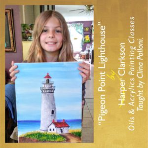 Harper Clarkson-Pigeon Point Lighthouse-Painting Classes.