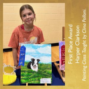 Harper Clarkson-2024 AWARDS-Painting Classes.