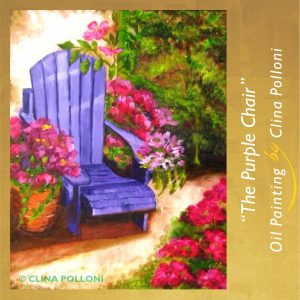The Purple Chair by Clina Polloni.