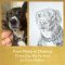 Pet Portrait-Tinley-from Photo to Drawing.